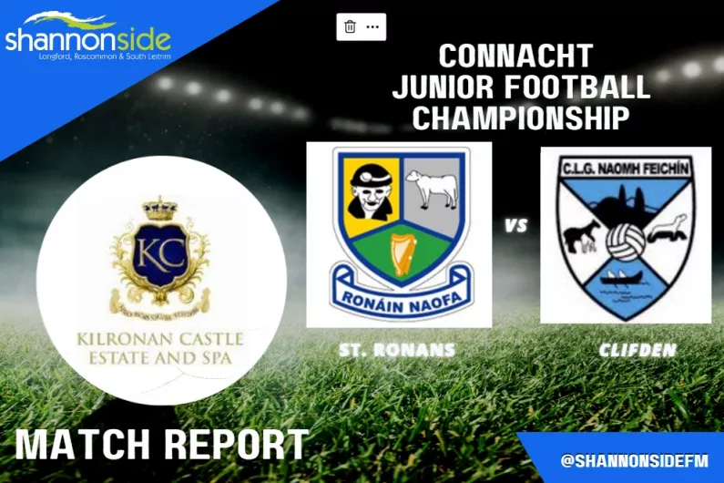 St. Ronan's hammered by Clifden in Connacht club junior final