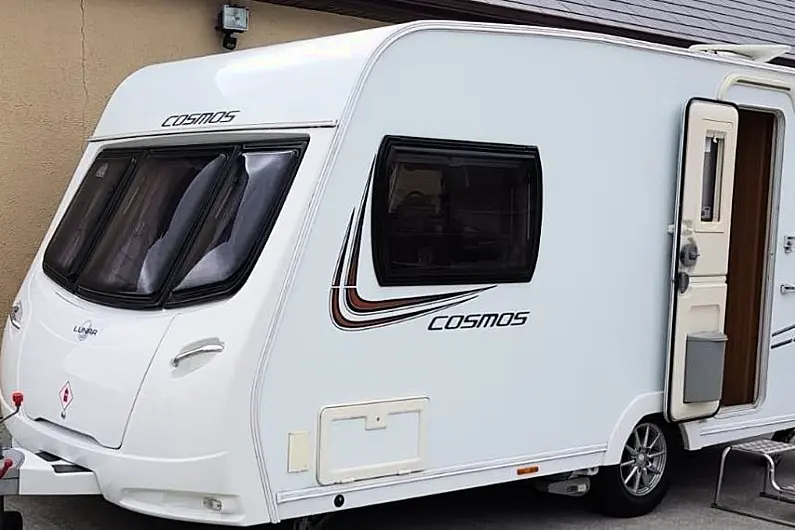 Man arrested in Longford following discovery of stolen caravan