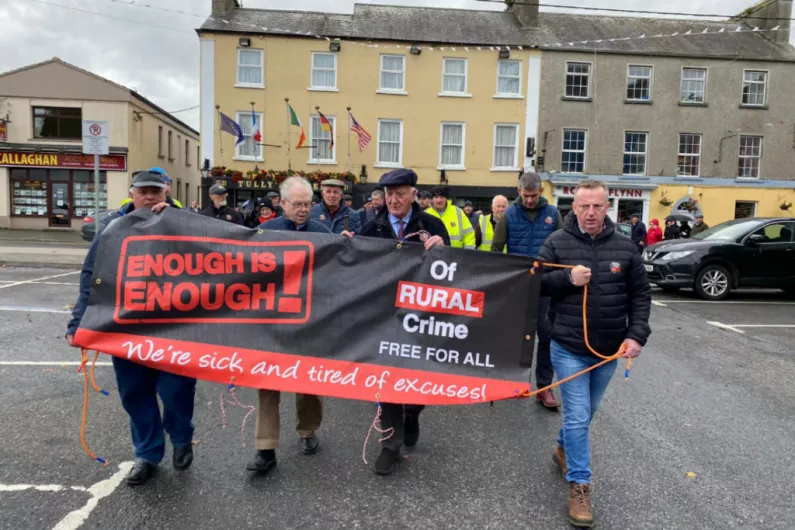 LISTEN: 'People are afraid to open their door - they could be killed,' Castlerea crime protest hears