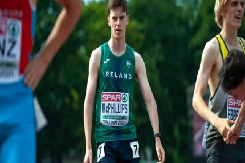 Cian McPhillips qualifies for European U23 800m Final