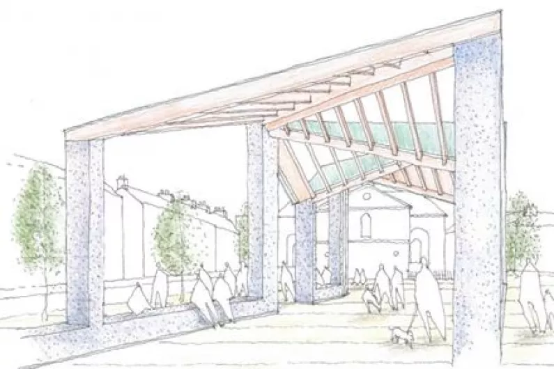 Plans approved for covered sections at Roscommon town's Market Square