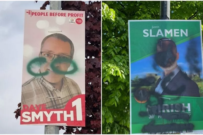 Local candidates express dismay following vandalism on election posters