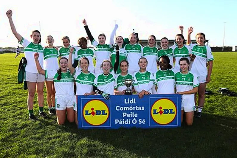 Clonguish three-in-a-row at Com&oacute;rtas Peile P&aacute;id&iacute; &Oacute; S&eacute;