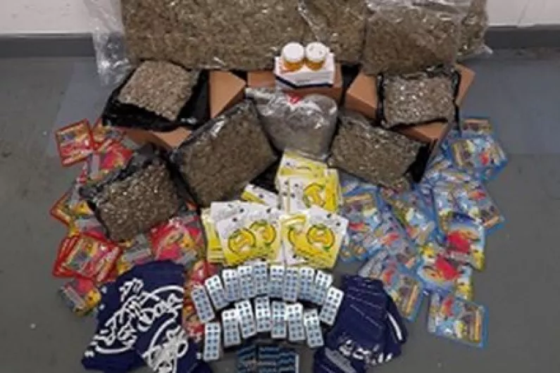 Drugs destined for County Leitrim seized at mail centre