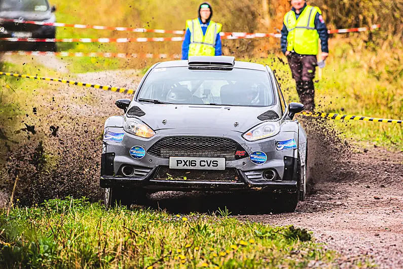 Opening round of Irish Forestry rally championship falls foul of storm