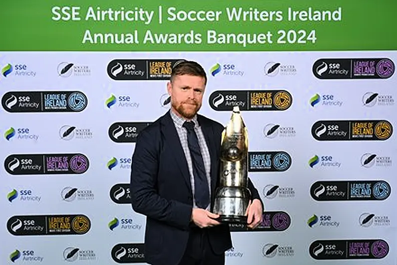 Damien Duff is Soccer Writers personality of the year