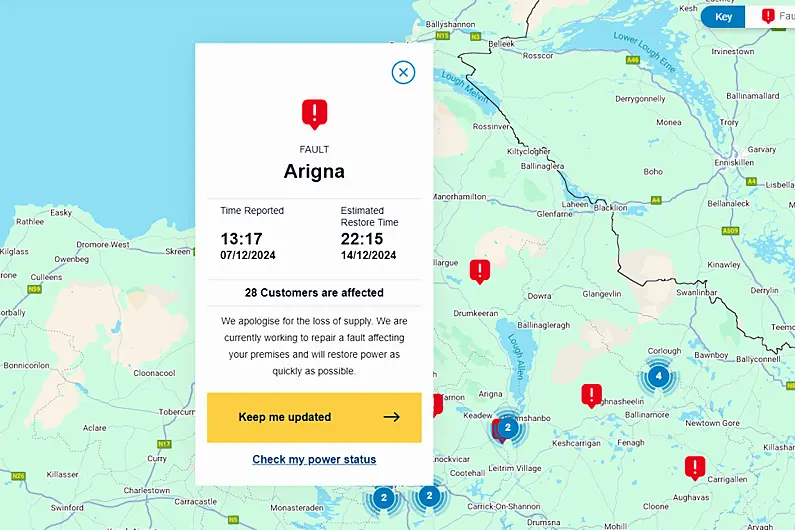 450 Shannonside customers still without power - a week after Storm Darragh