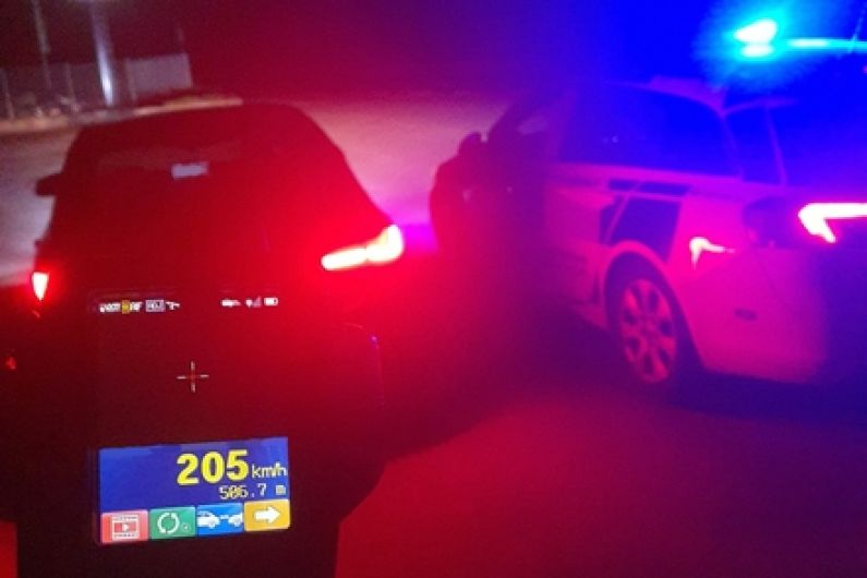 Longford Garda&iacute; arrest motorist traveling over 200kph