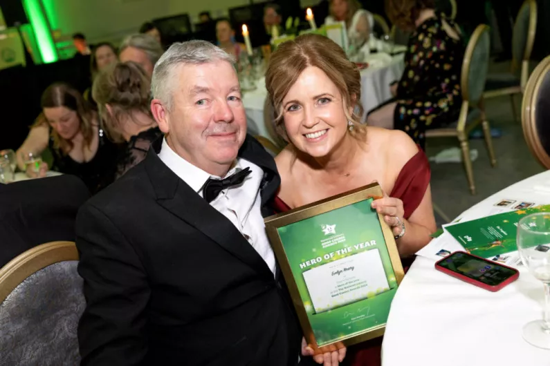 Longford woman named 'Hero of the Year' at national award ceremony