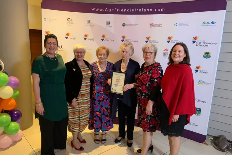 Local County Council recognised at National Age Friendly and Recognition Awards