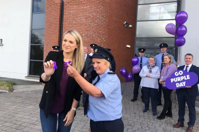 Athlone Garda encourages people to support Go Purple Day