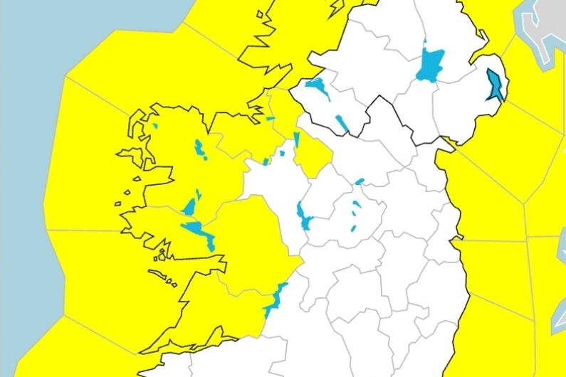 Weather warning in place for Leitrim until this afternoon