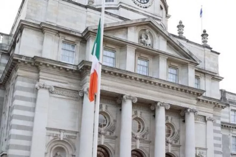 Tricolour at half mast at Government Buildings as mark of respect to Queen Elizabeth
