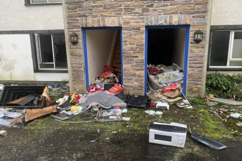 Almost 40 houses unoccupied in rubbish-filled Ballagh estate