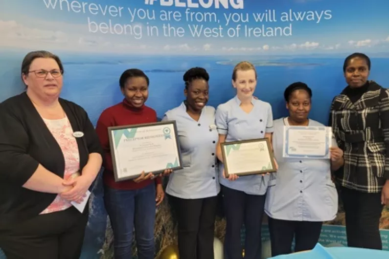 Nursing mentors at Roscommon Hospital recognised with awards
