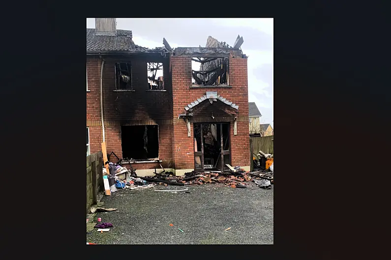 House gutted in large fire in Longford town