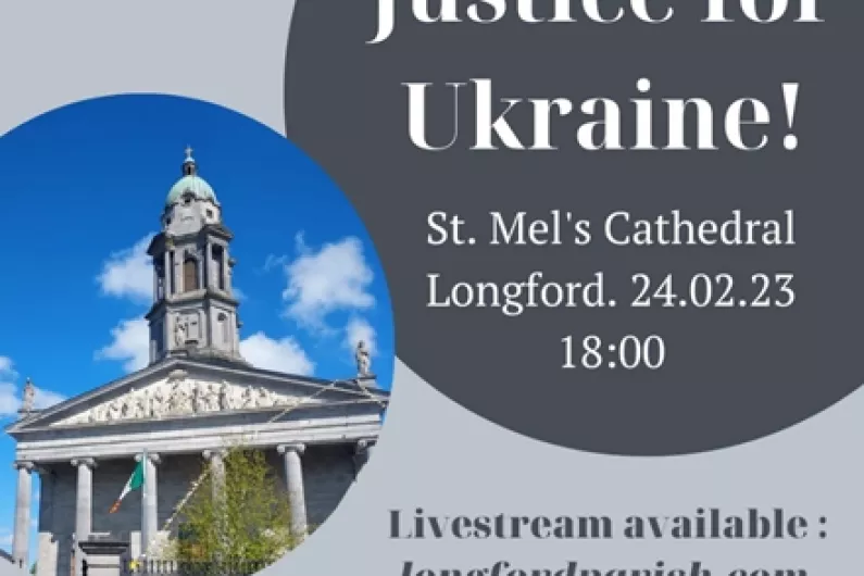'Justice for Ukraine' event to take place in Longford this evening