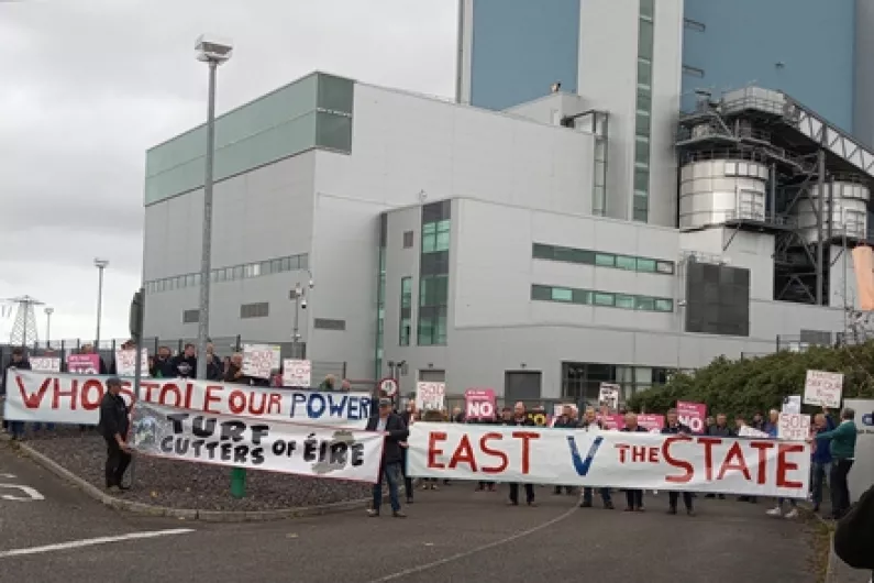Protest held at gates of former Lanesboro power station