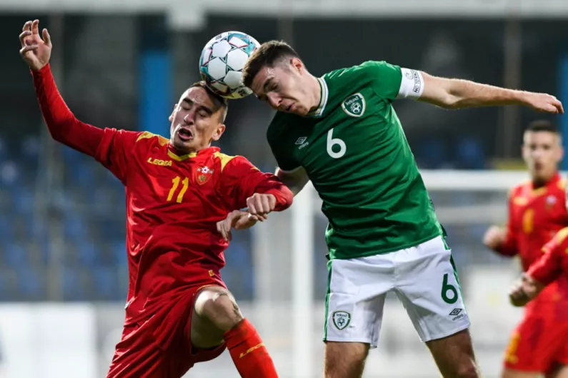 Irish U21's lose to Montenegro