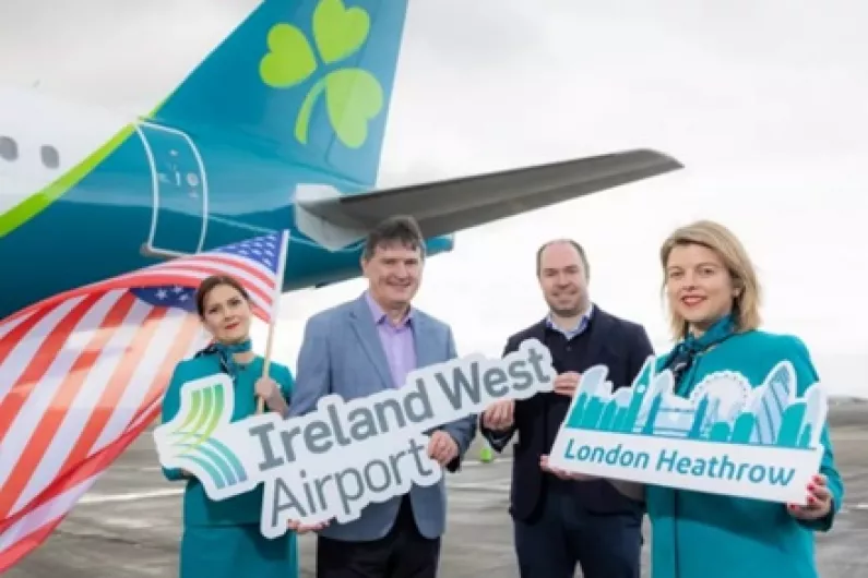 Ireland West airport welcomes 'game changer' flight from Heathrow