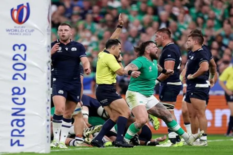 Ireland power past Scotland for New Zealand quarter-final