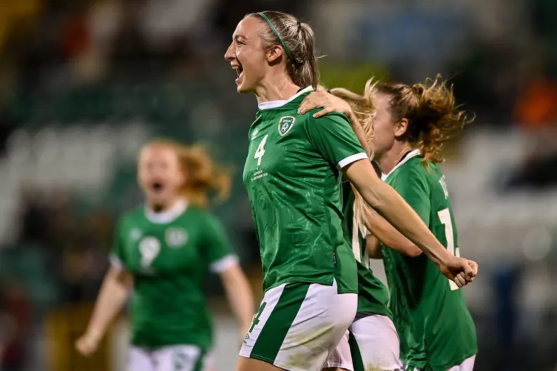 Ireland ladies in World cup qualifier