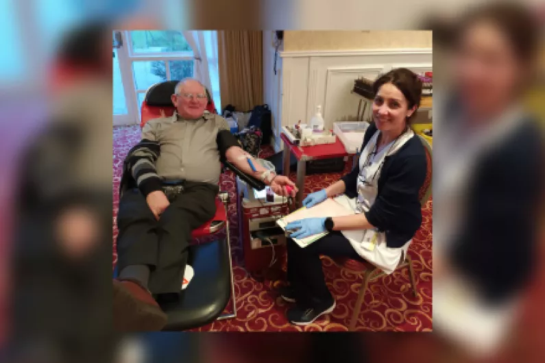 Leitrim man encourages people to donate blood platelets