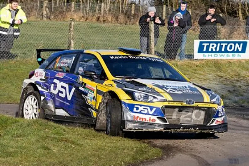 Josh Moffett looking to extend his national championship rally lead