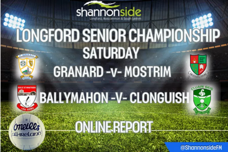 Granard top Longford SFC group 1 after beating Mostrim