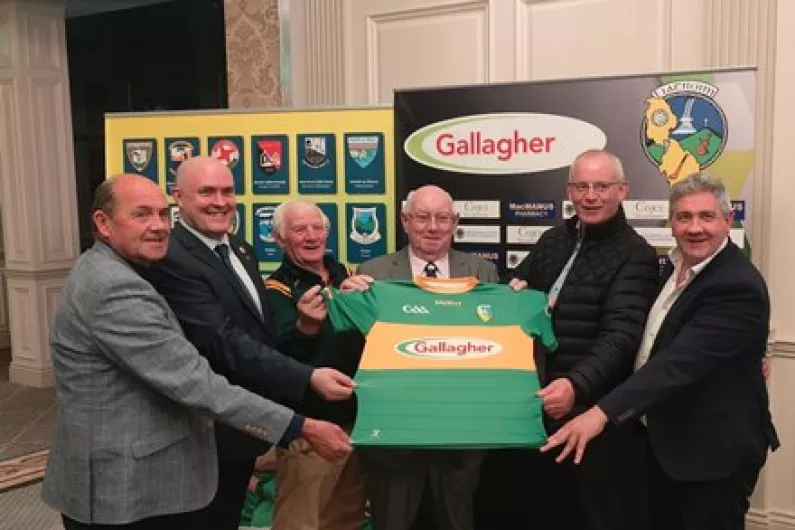 Leitrim GAA unveil new jersey sponsored by the Gallagher Group