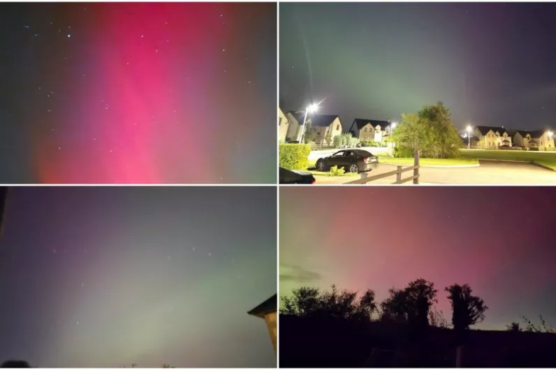 Dramatic scenes as Northern Lights visible across the region