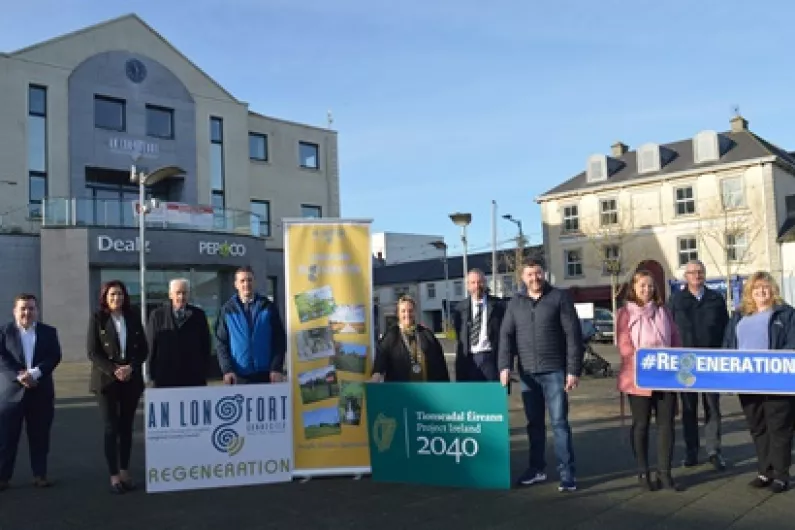 Work on latest regeneration project for Longford to begin early next year