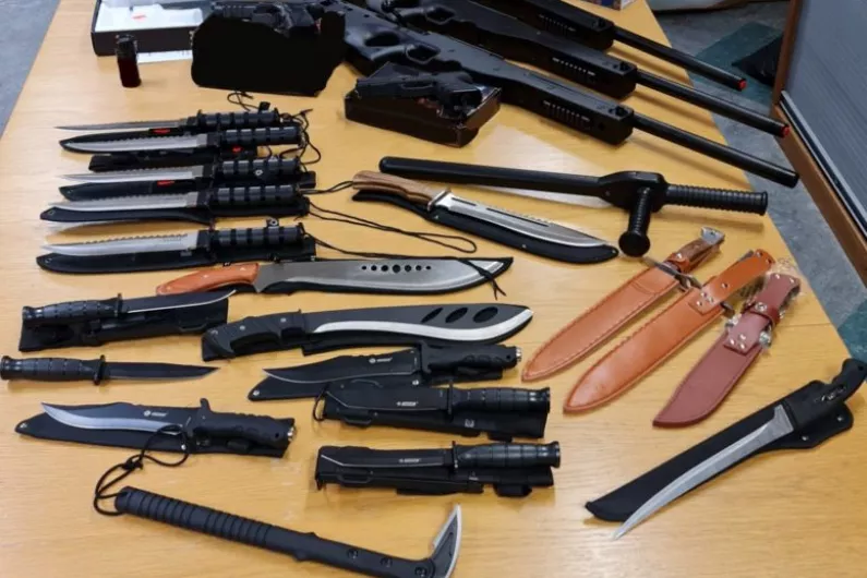 Weapons and illegal cigarettes seized in Longford