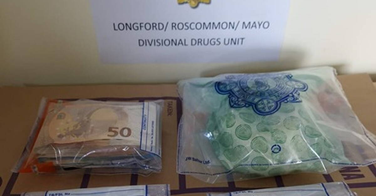 Man arrested after drugs worth €28,000 seized in Longford | Shannonside.ie
