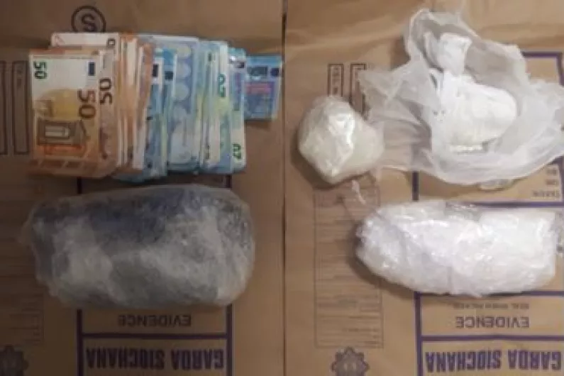 Major drugs and cash seizure made by Gardai in Longford