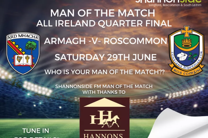 Competition Information: All Ireland Quarter Final – Armagh -v- Roscommon – Man of the Match