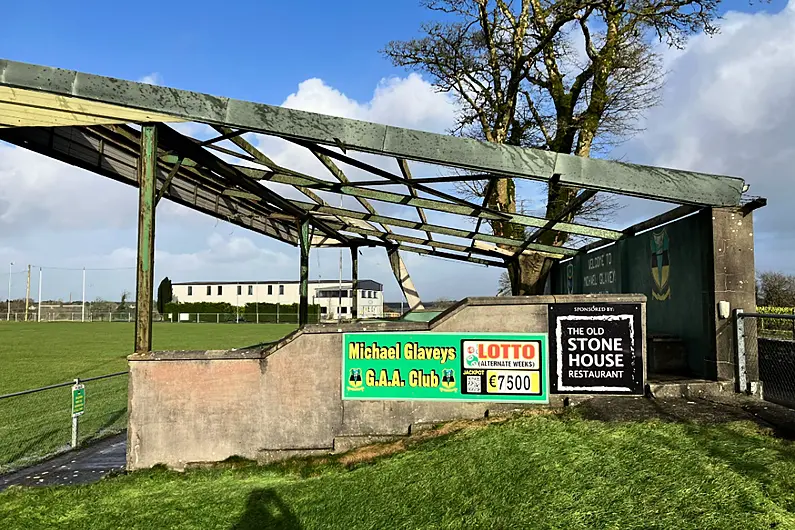 Roof blown off west Roscommon GAA stand in storm