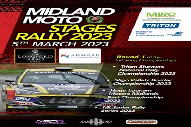 Countdown underway to Midland Moto Stages Rally