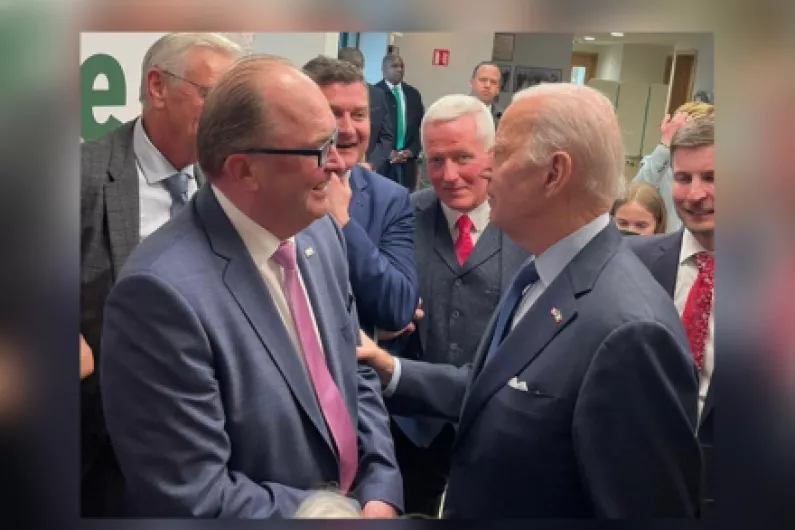 Mayo/Roscommon Hospice Chairperson says Biden's visit was emotional