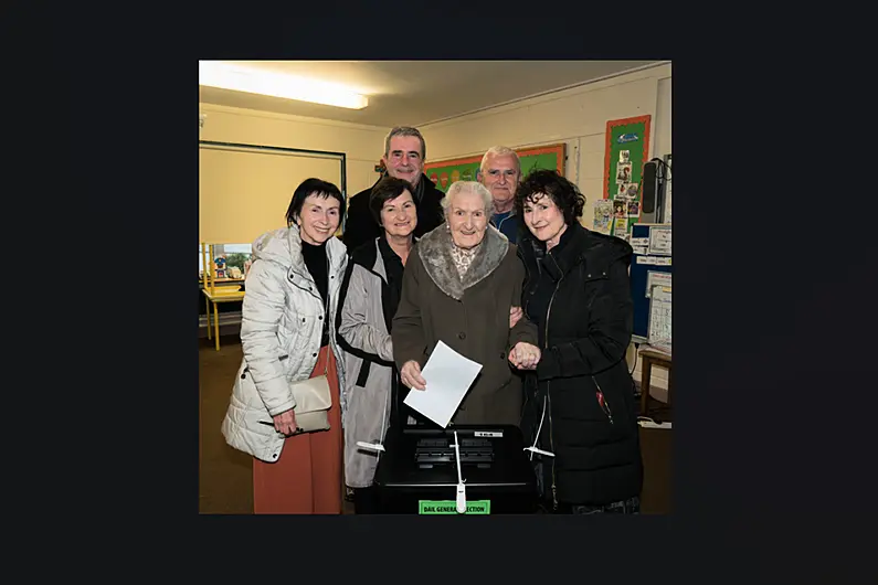 Carrick woman votes in general election on 100th birthday