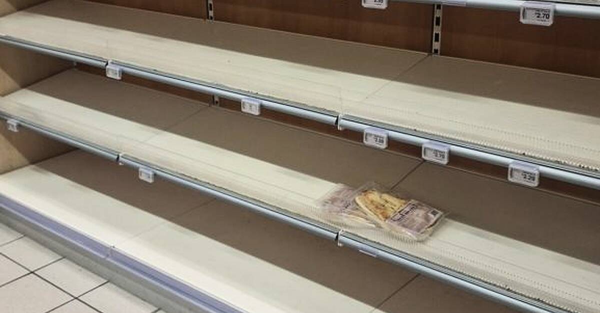 Shelves Empty as Shannonside Braces for Weather Warning