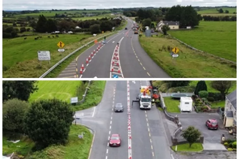 Long awaited works begin at dangerous junctions on N4 in Roscommon