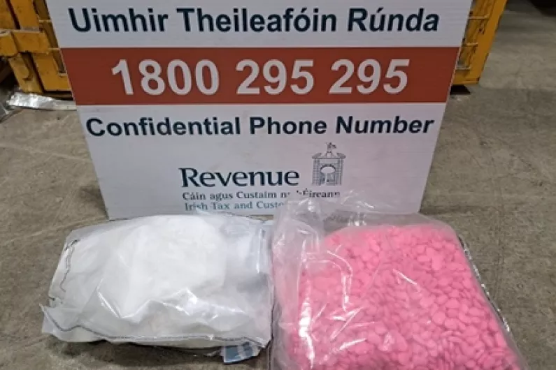 Revenue seize over &euro;100,000 worth of illegal drugs in Athlone