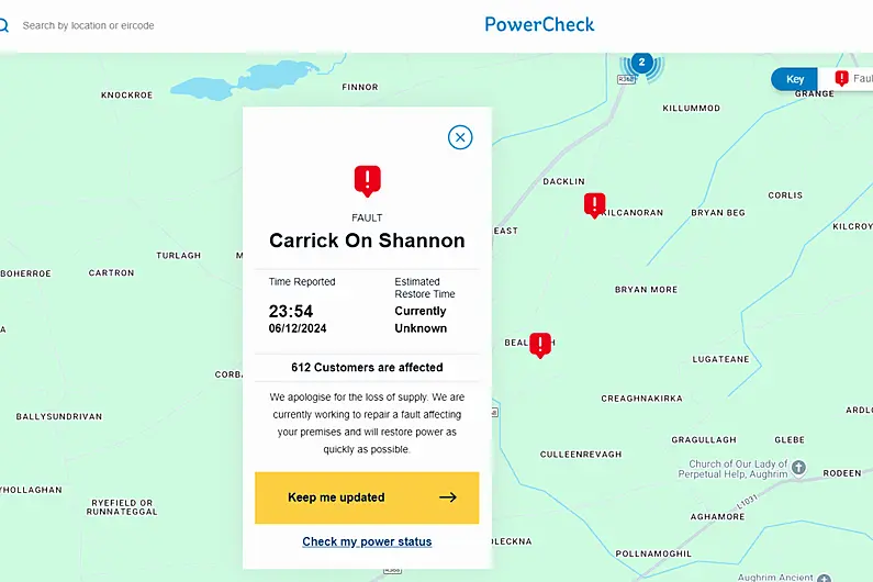 LISTEN: The wait goes on for 4,000 Shannonside customers still without electricity after storm