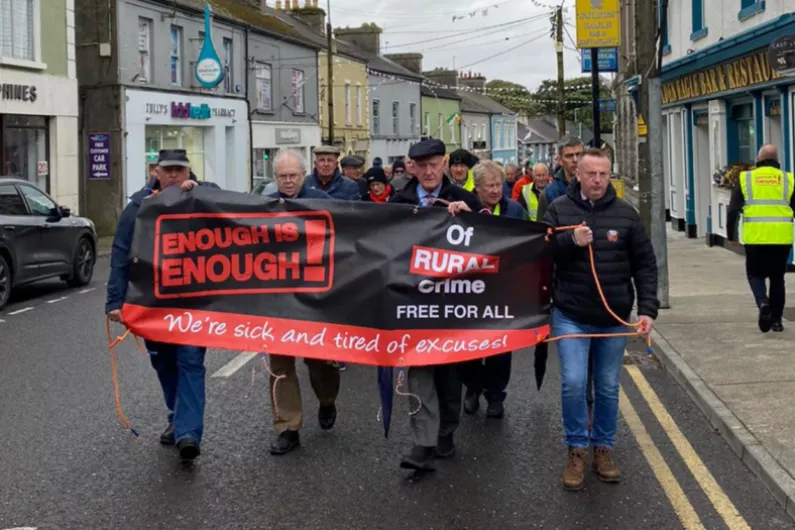 PODCAST: Castlerea protest hears elderly are living in fear