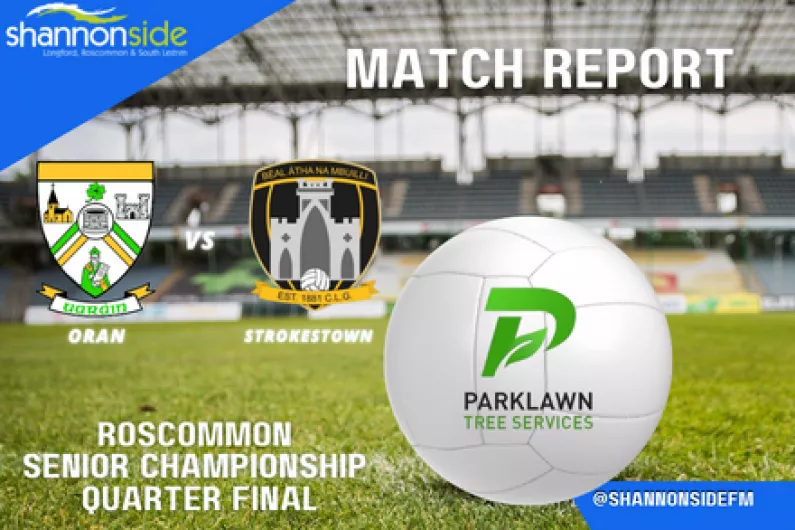 14-man Strokestown reach Roscommon semi-finals after beating Oran