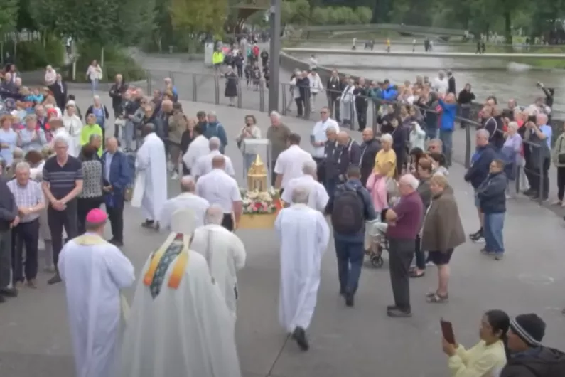 Bishop of Elphin encourages local people to pray over Relics of Lourdes, as they tour region