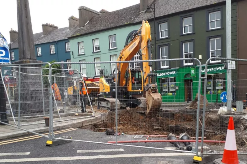 Streetscape works in Roscommon to be complete before Christmas