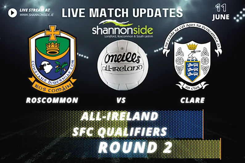 Live Blog: Roscommon v Clare