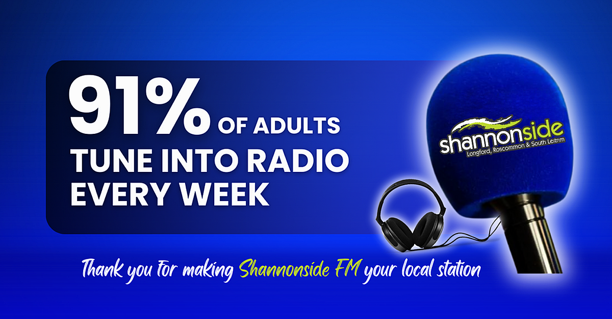 Shannonside FM Enjoys Major Success In Radio Listenership Report ...